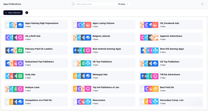 app collections