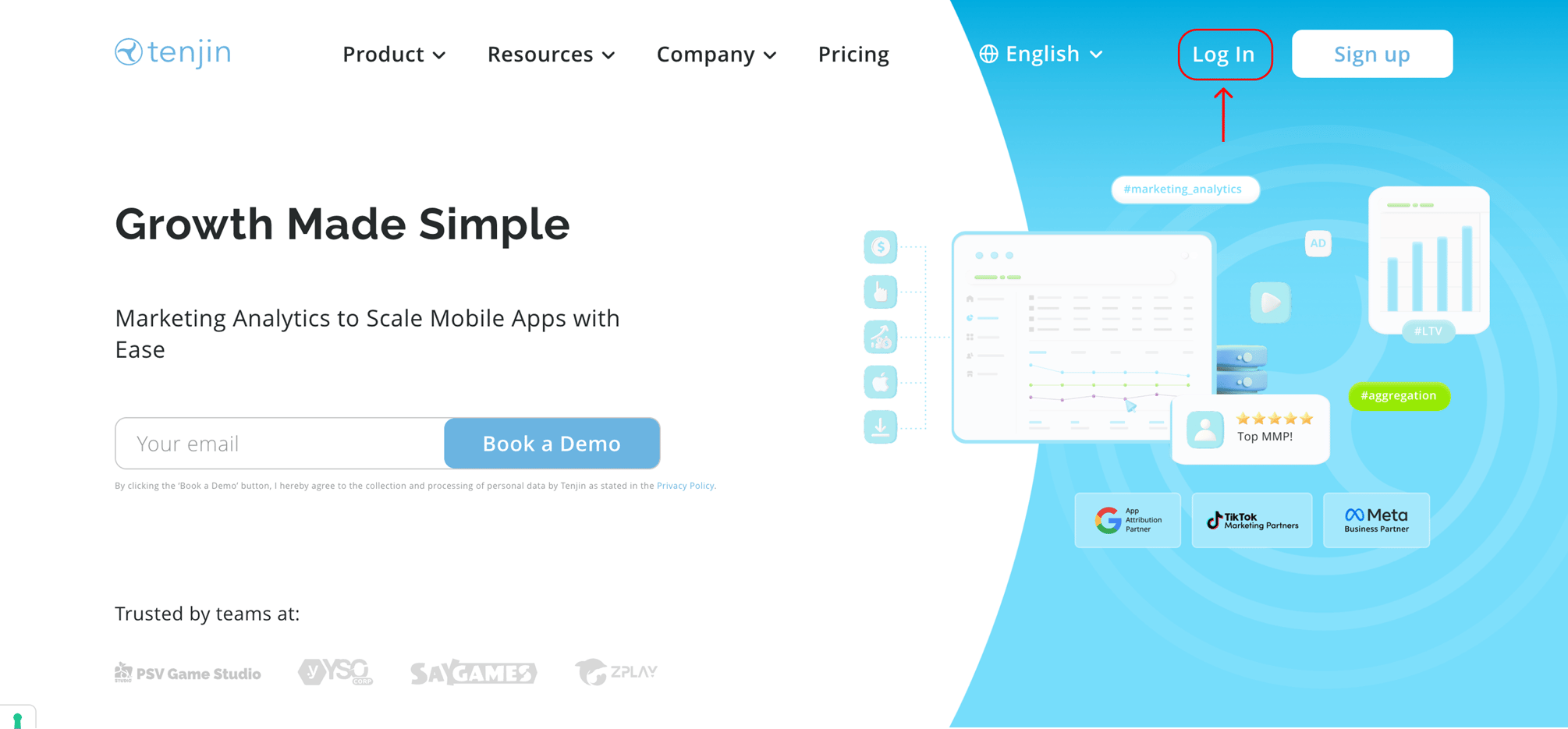 Integrating with Tenjin