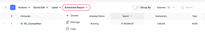 scheduled report 2