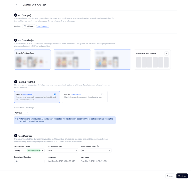 cpp ab test switch 1