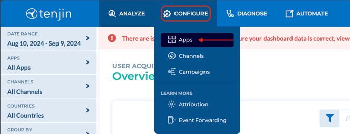 tenjin-configure